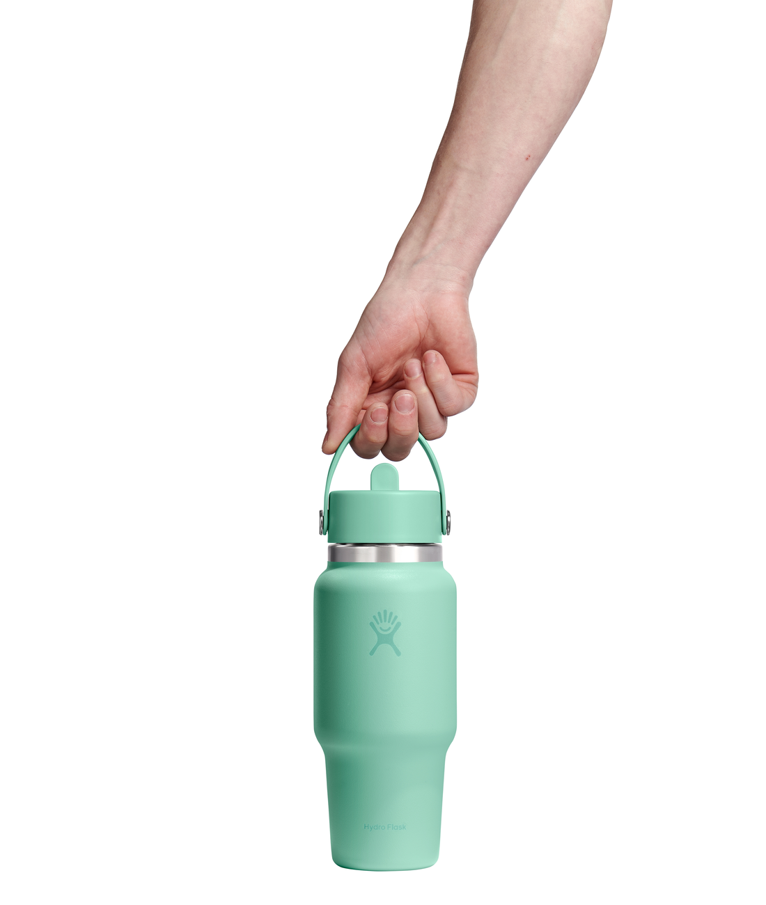 Wide Mouth Travel Bottle with Flex Straw Cap 24 oz (710 ml)