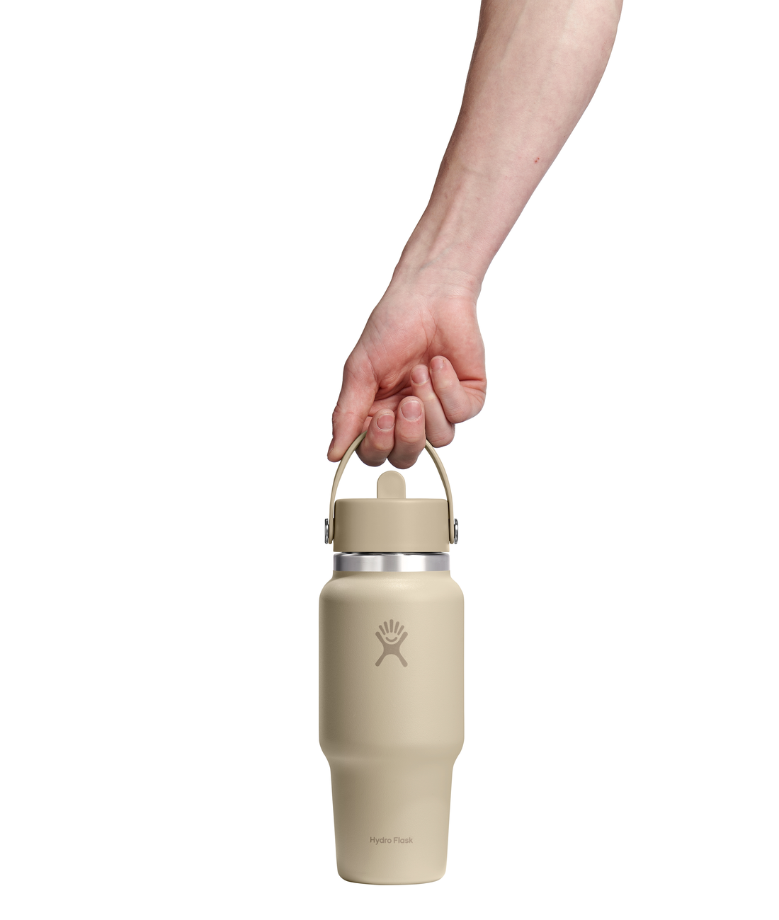 Wide Mouth Travel Bottle with Flex Straw Cap 24 oz (710 ml)
