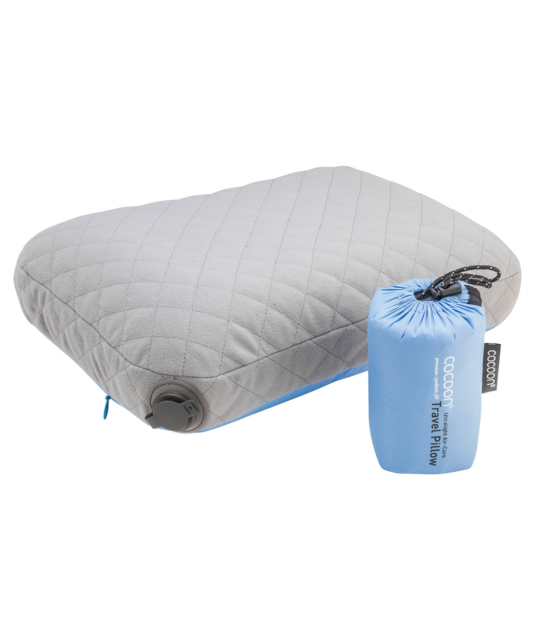 Air-Core Pillow Ultralight - gro (40 x 55 cm)