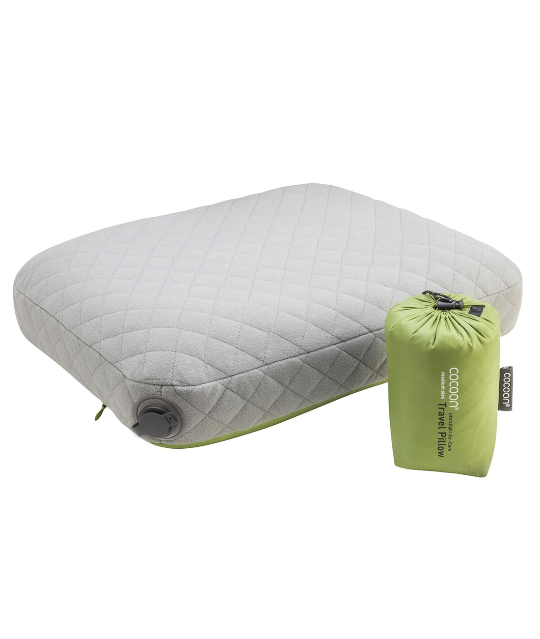 Air-Core Pillow Ultralight - gro (40 x 55 cm)