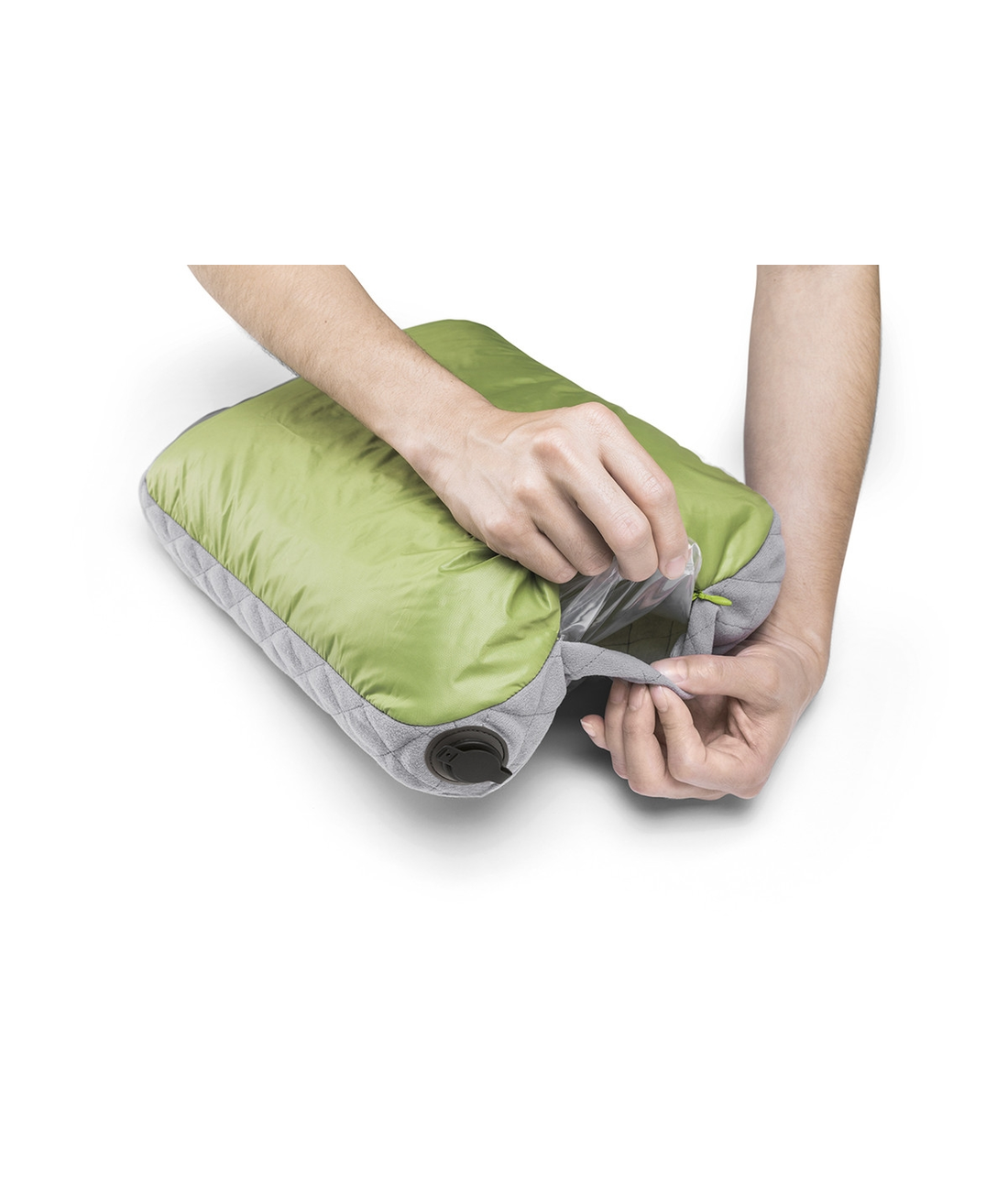 Air-Core Pillow Ultralight - gro (40 x 55 cm)