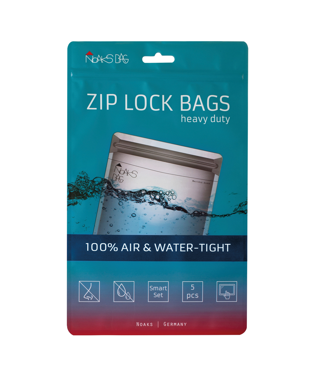 Noaks Bag Smart Set 3 Gr��en - 5 Beutel