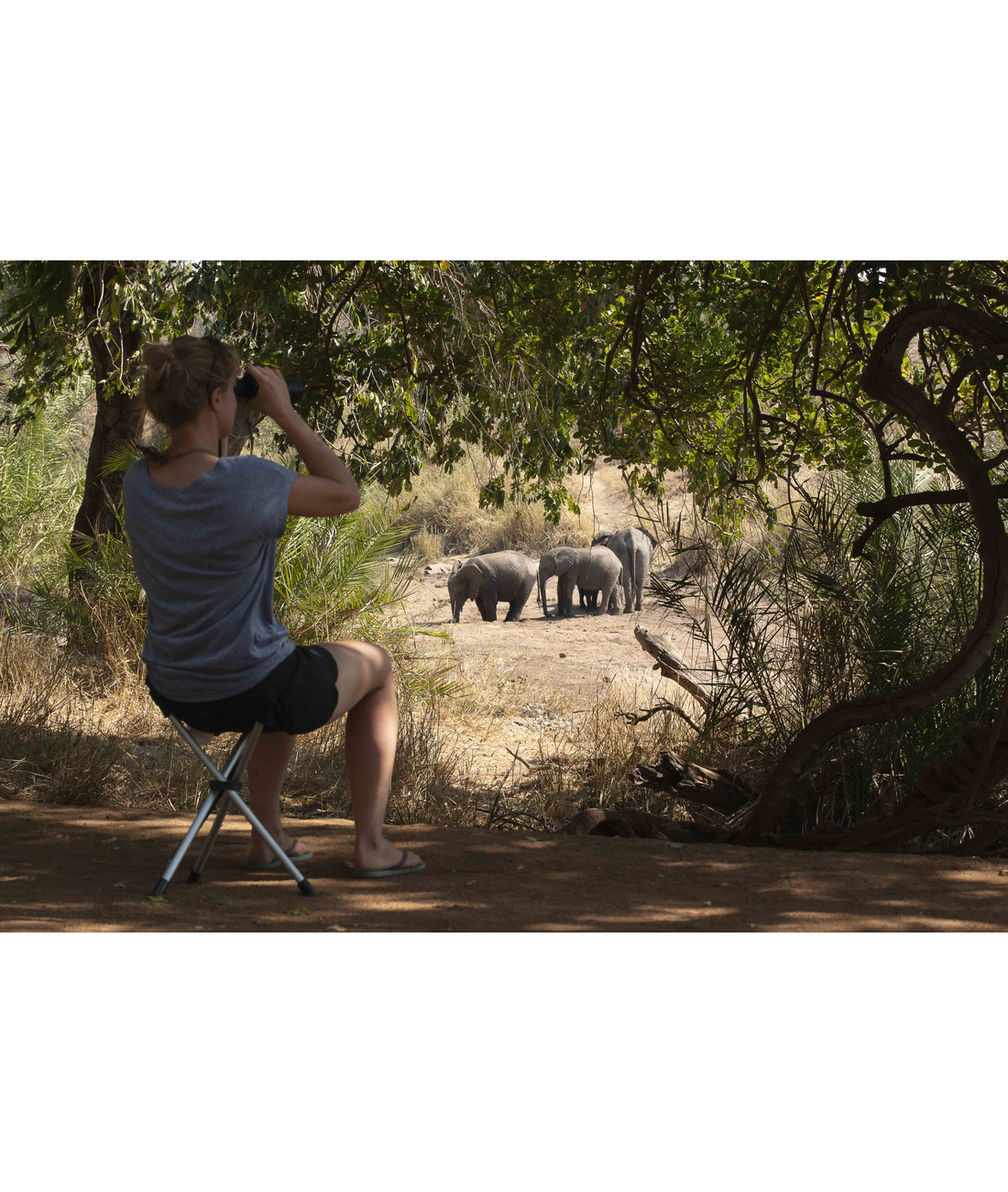 Dreibeinhocker Travelchair - Sandwich