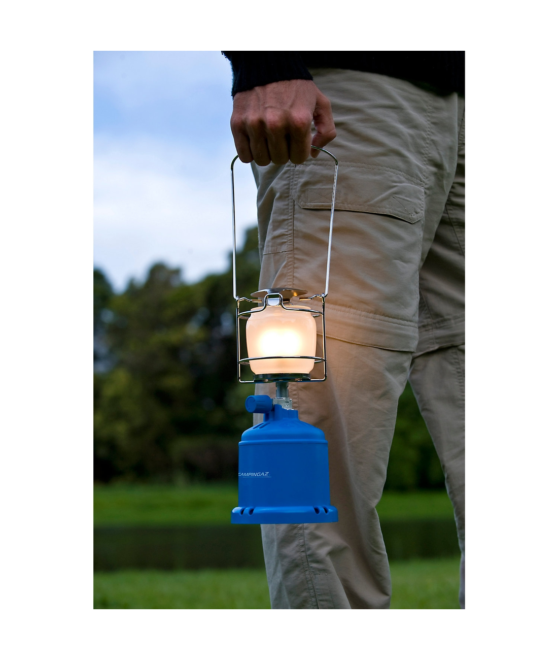 Lampe à gaz Campingaz Lumogaz Plus - 80 Watt - Portable