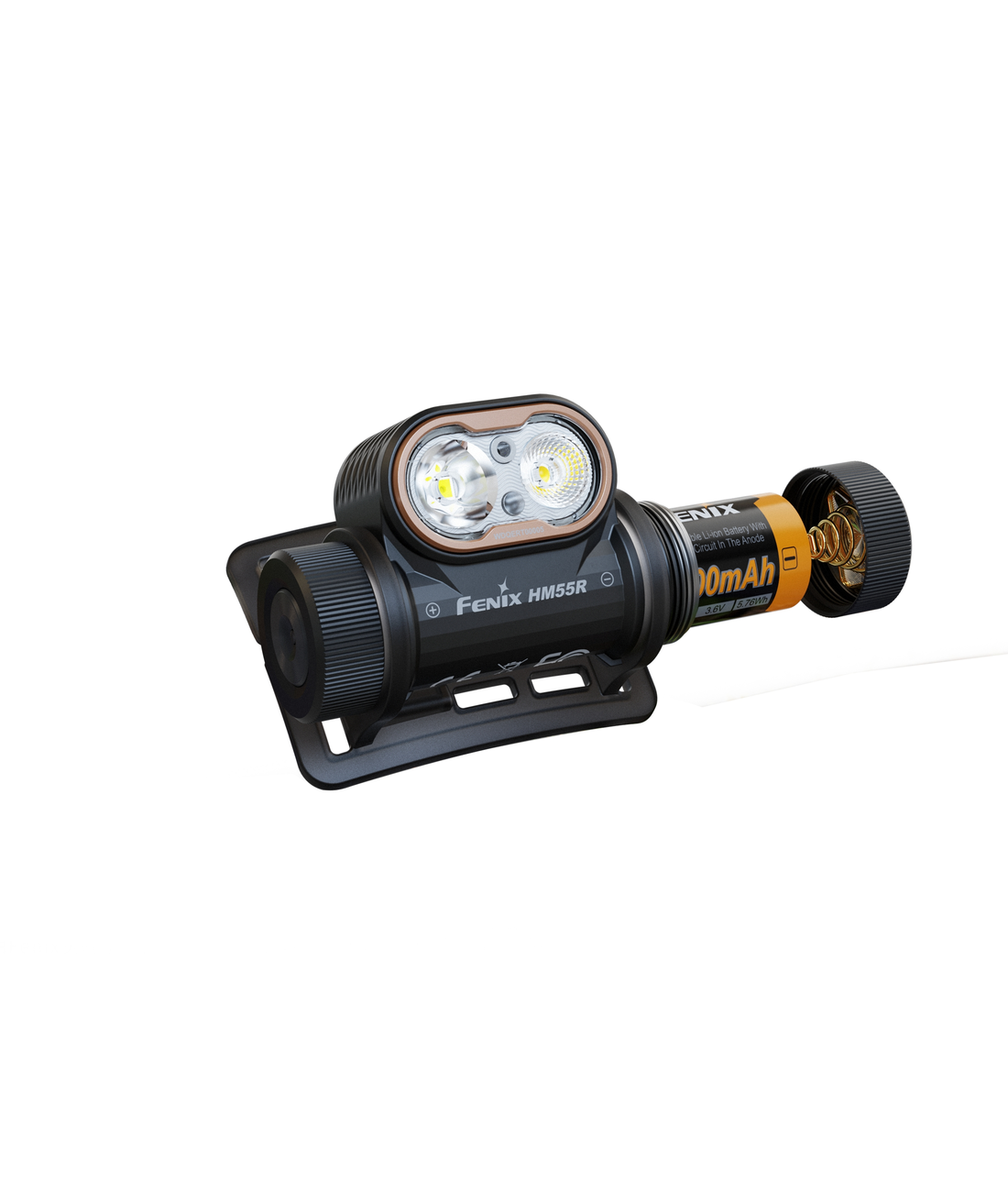 HM55R LED Stirnlampe - deutsche Version