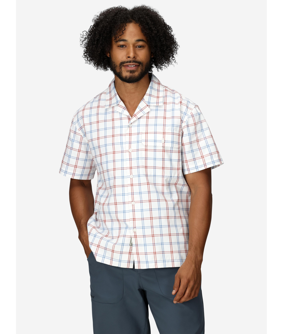 AirExchange UPF 40 Camp Novelty S/S Shirt