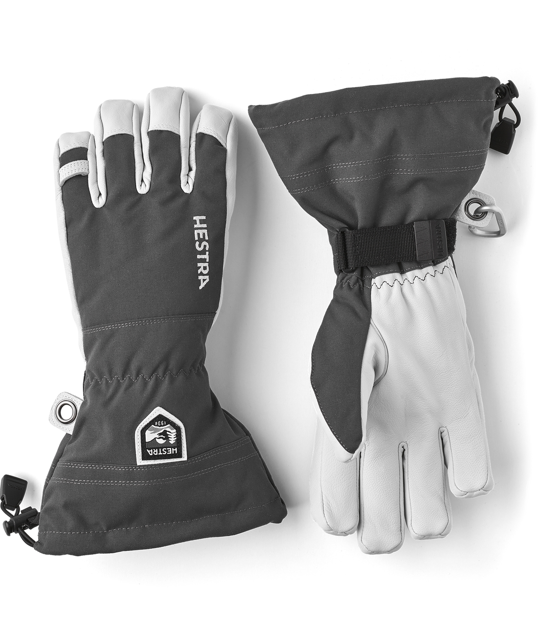 Army Leather Heli Ski - 5 finger