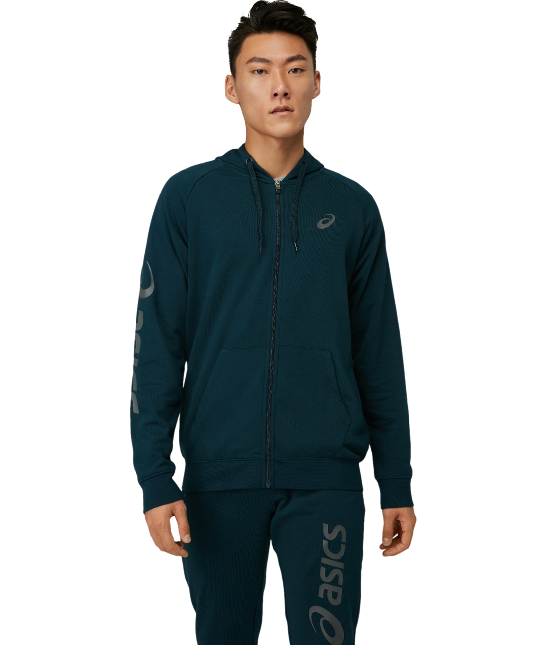 Asics zip hoodie on sale