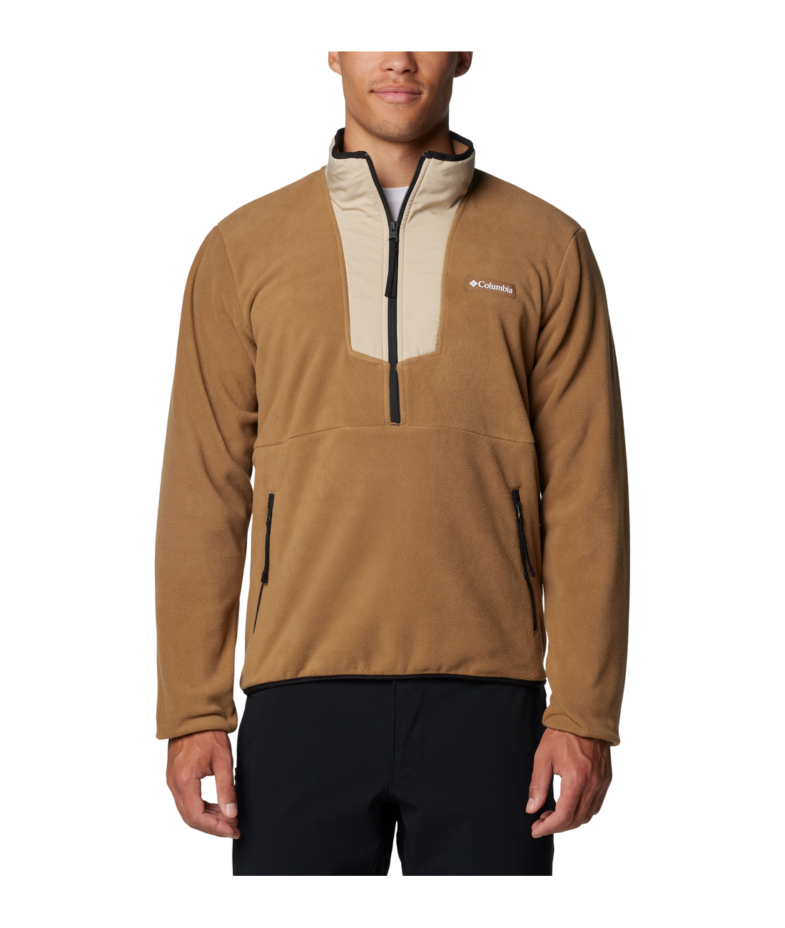 Columbia SequoiaGroove 1/2 Zip mossy green/greenscape Herrenmodell