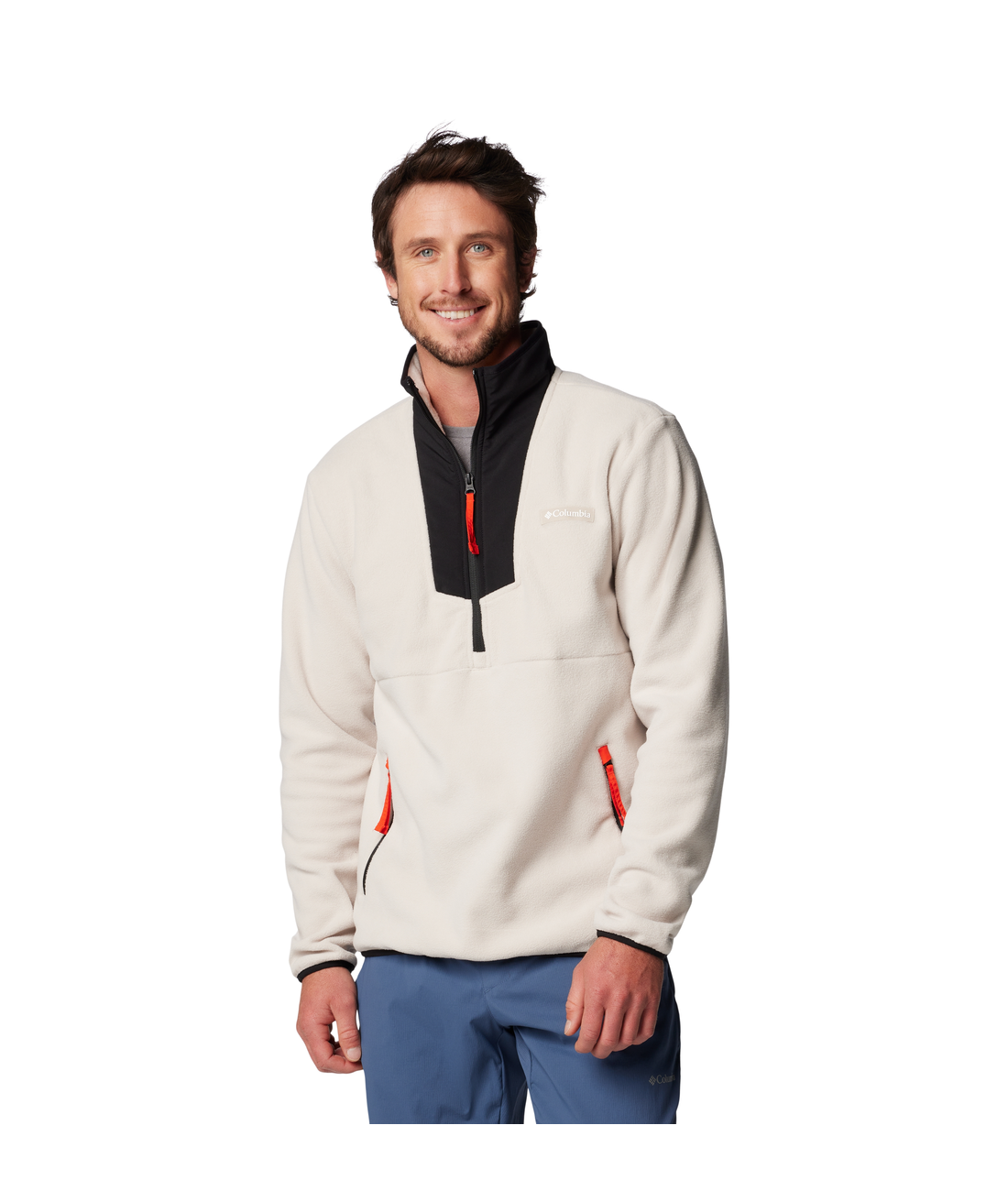 Columbia SequoiaGroove 1/2 Zip mossy green/greenscape Herrenmodell