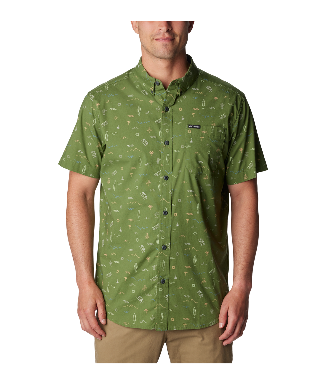 Rapid Rivers Printed S/S Shirt