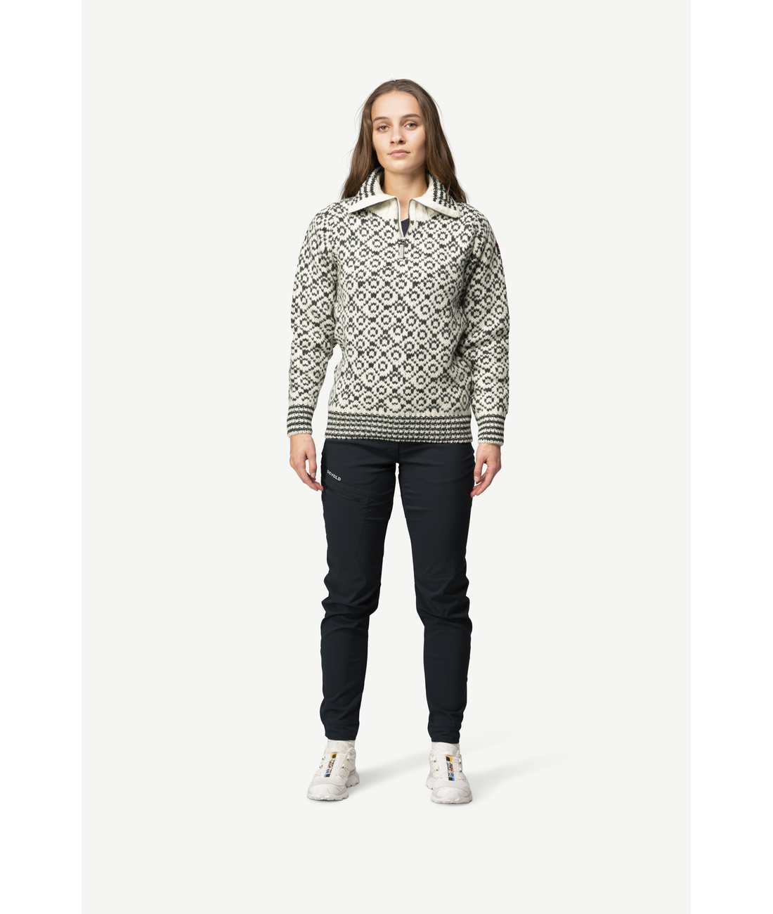 Svalbard Wool Zip Neck