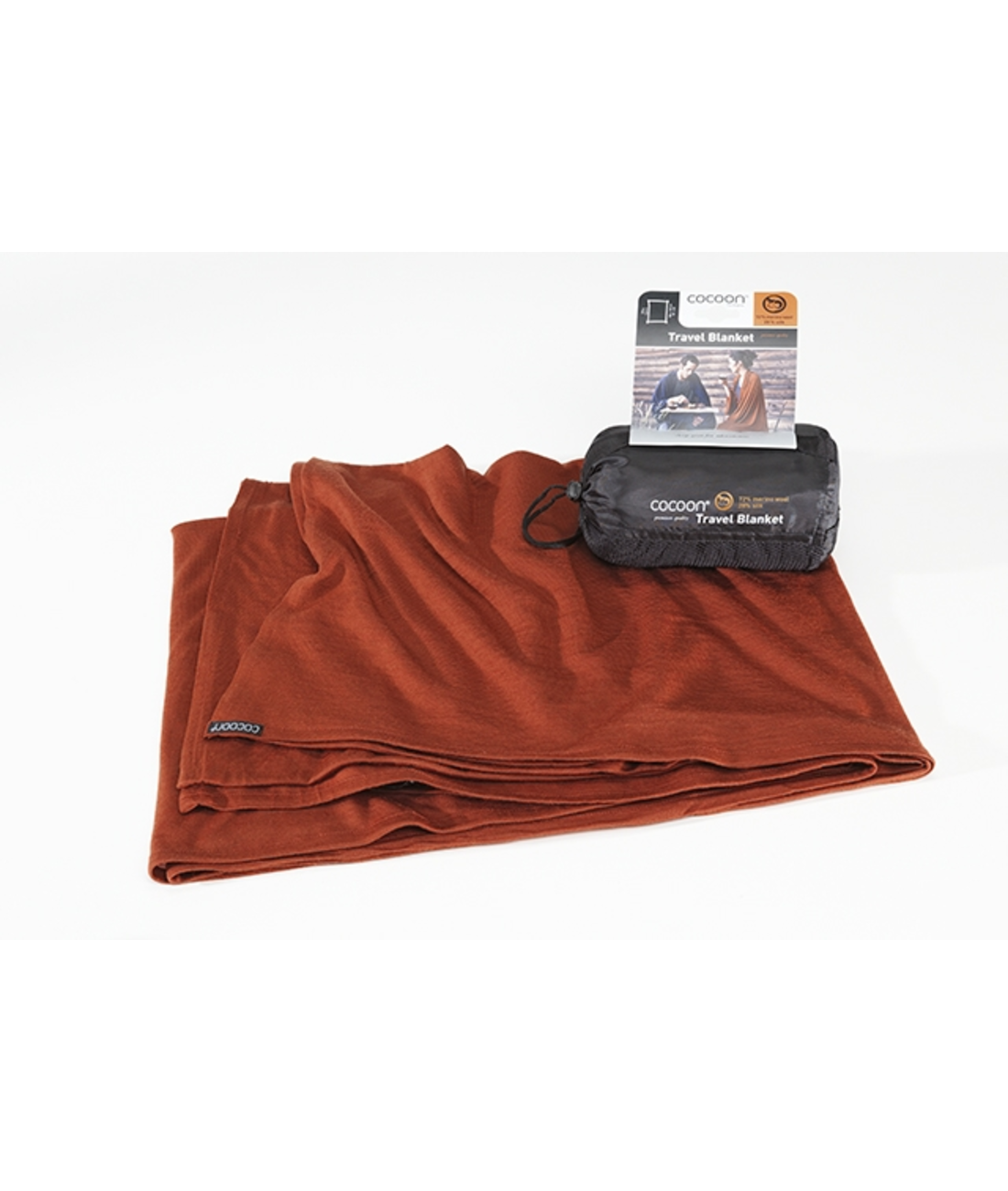 Travel Blanket Merinowolle/Seide