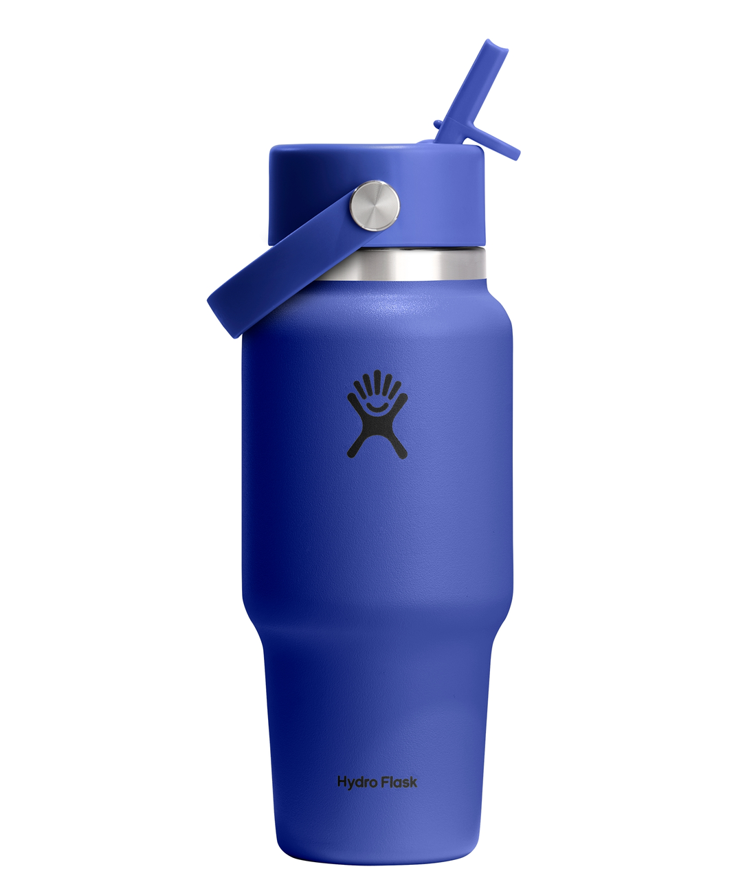 Wide Mouth Travel Bottle with Flex Straw Cap 24 oz (710 ml)