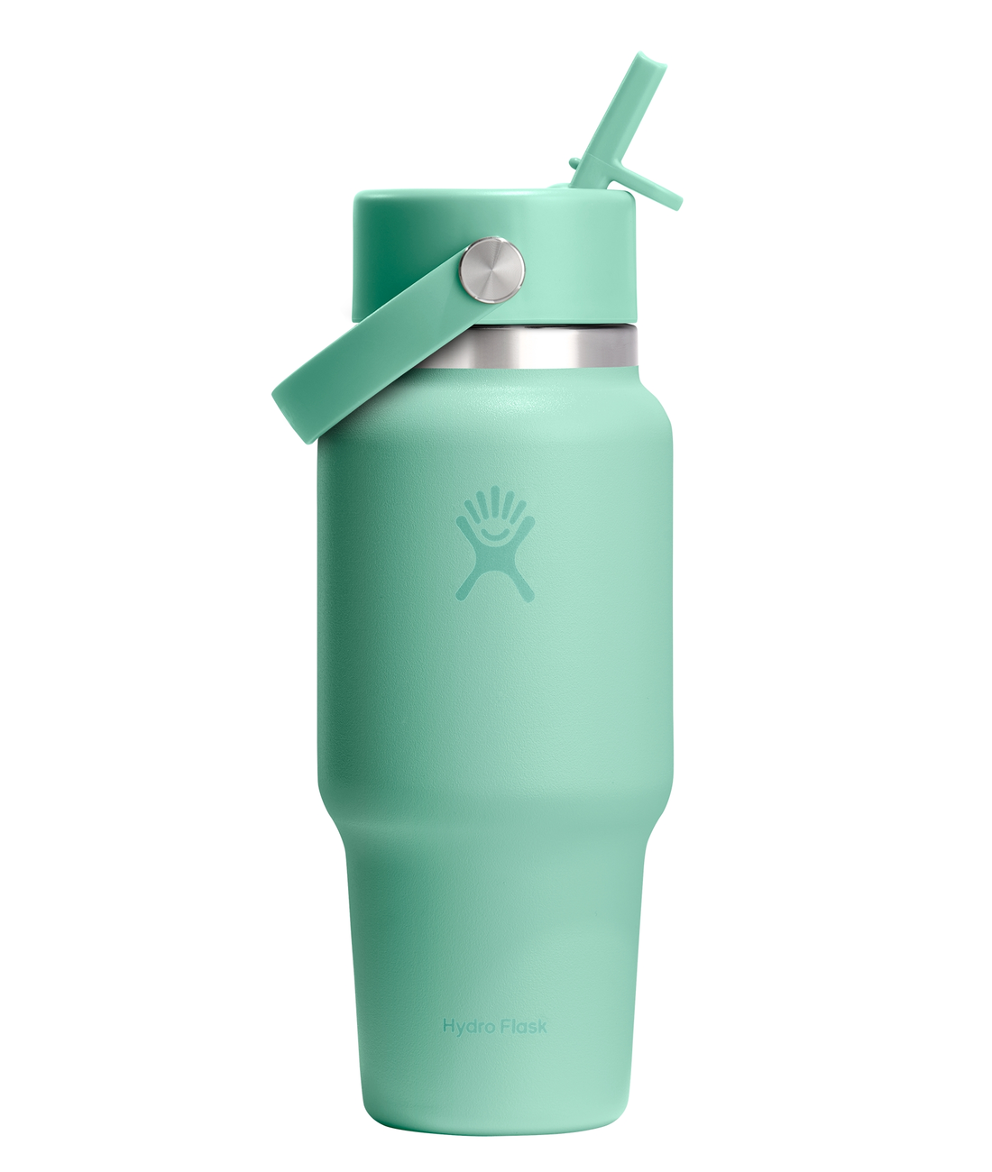 Wide Mouth Travel Bottle with Flex Straw Cap 24 oz (710 ml)
