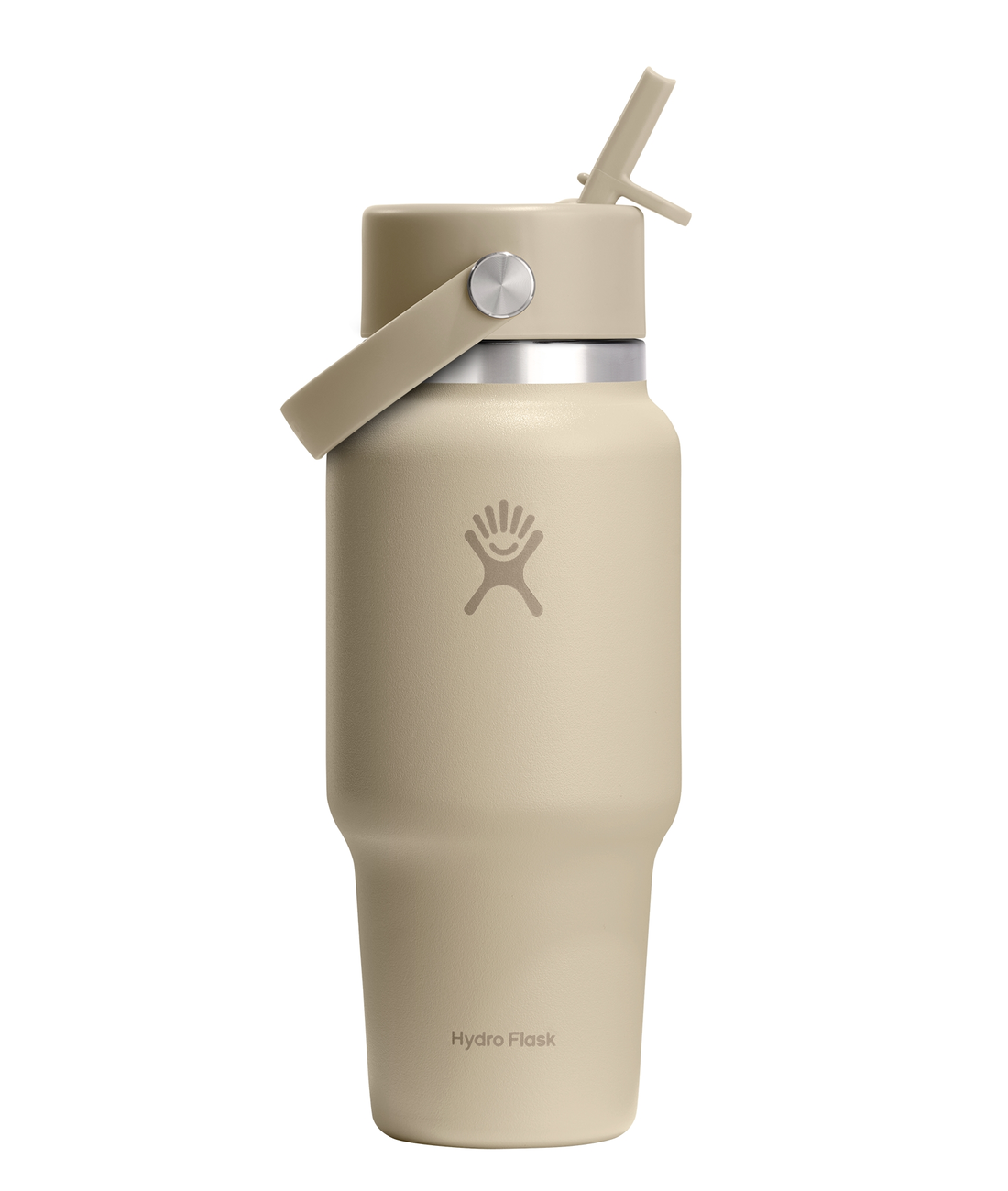 Wide Mouth Travel Bottle with Flex Straw Cap 24 oz (710 ml)
