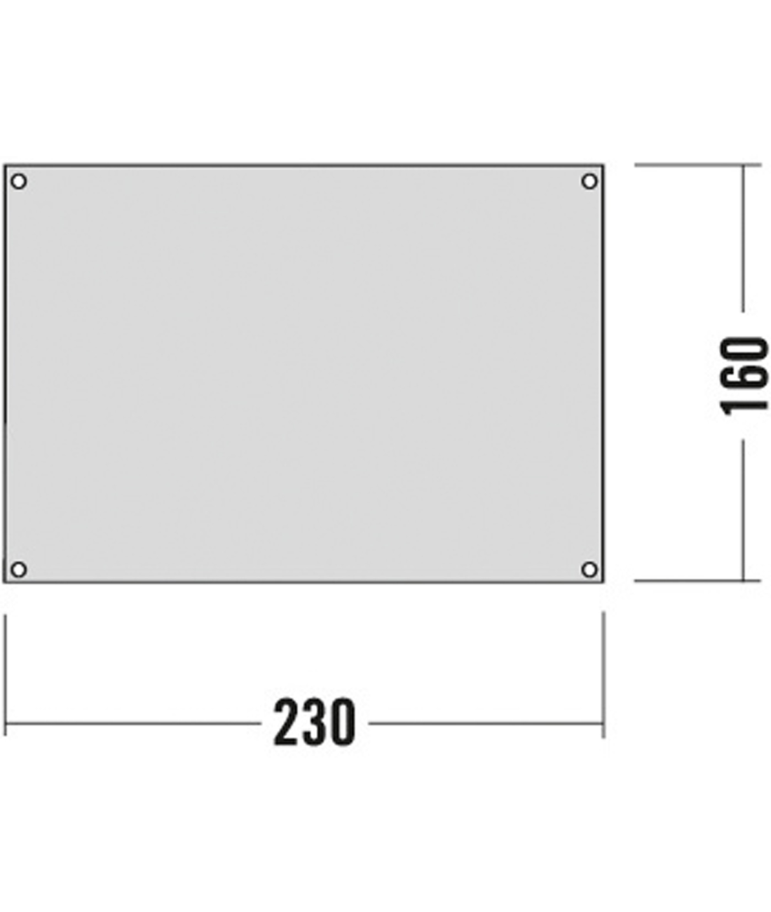 Zeltunterlage 230 x 160 cm