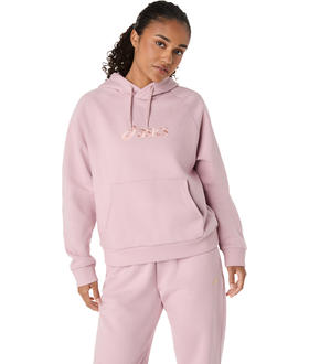 Asics Logo Fleece Hoodie Women