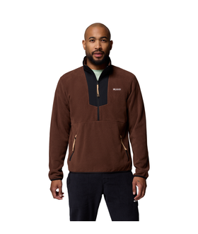 Columbia SequoiaGroove 1/2 Zip mossy green/greenscape Herrenmodell