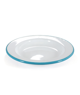 Emaille Teller - flach, 20 cm
