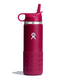 Kids Wide Mouth with Straw Lid and Boot 20 (591 ml)