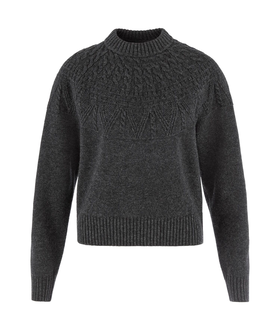 �vik Solid Jacquard Knit W