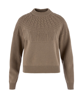�vik Solid Jacquard Knit W