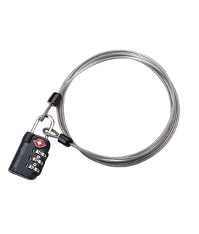 TSA 3-Dial Lock & cable
