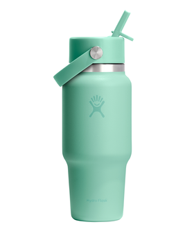 Wide Mouth Travel Bottle with Flex Straw Cap 24 oz (710 ml)