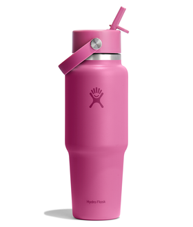 Wide Mouth Travel Bottle with Flex Straw Cap 32 (946 ml)