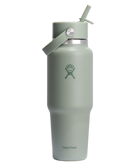 Wide Mouth Travel Bottle with Flex Straw Cap 32 (946 ml)
