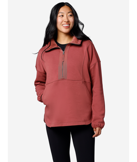 Wm's Hideaway Plush 1/2 Zip Hoody