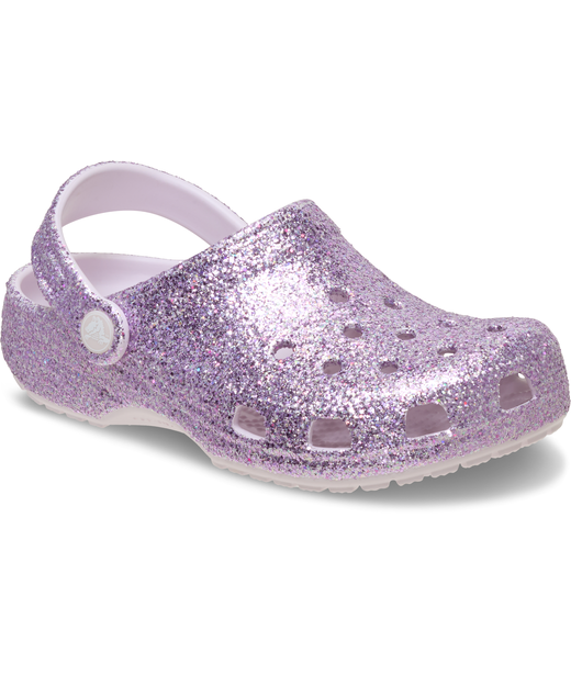 Classic Chunky Glitter Clog Kids