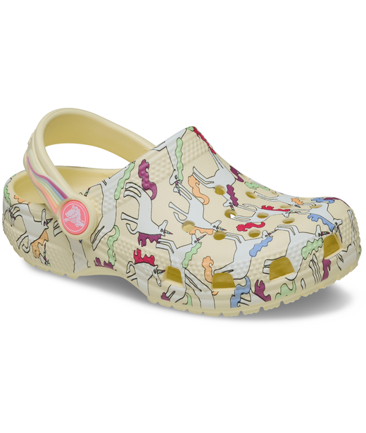 Classic Unicorn Graphic Clog Kids