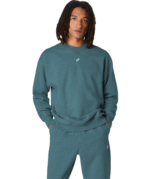 Fleece Crew-Neck Top Relaxed