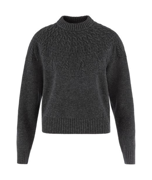 �vik Solid Jacquard Knit W