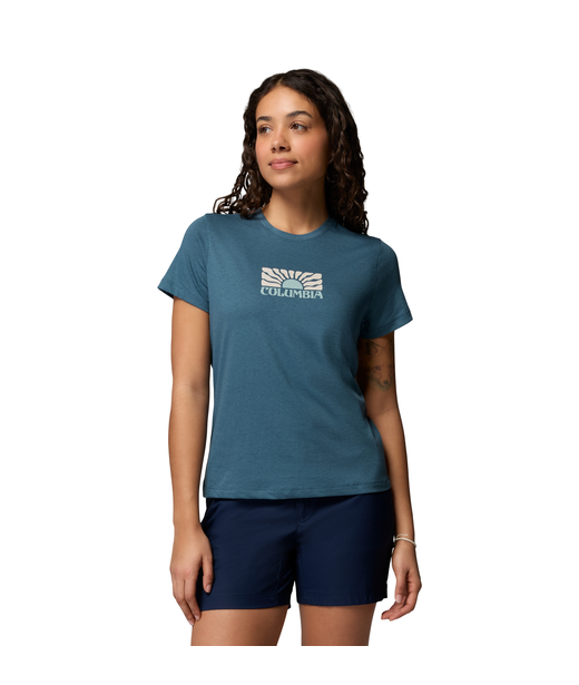 Ruby Springs Graphic Fitted S/S