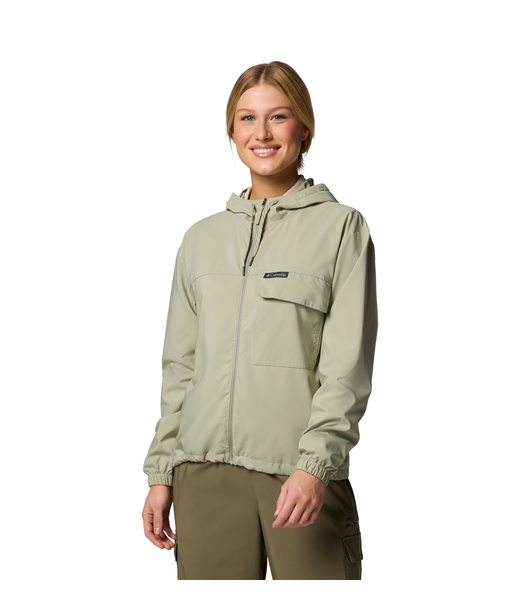 Skien Valley Hooded L/S Shirt - Damen