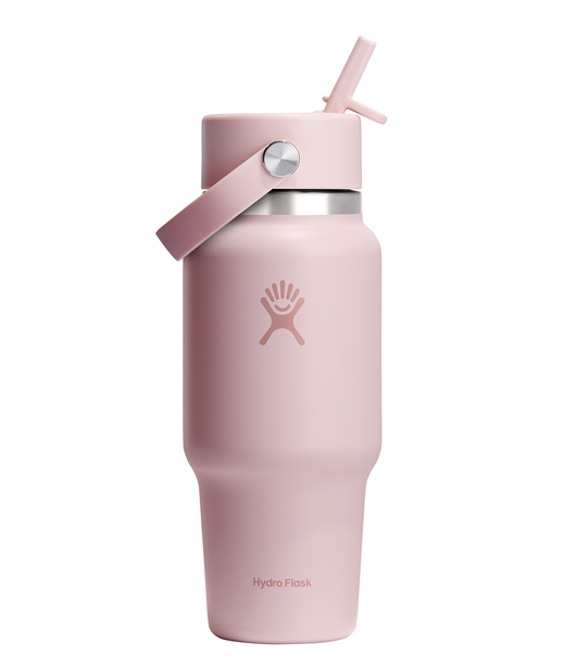 Wide Mouth Travel Bottle with Flex Straw Cap 24 oz (710 ml)