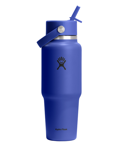 Wide Mouth Travel Bottle with Flex Straw Cap 32 (946 ml)