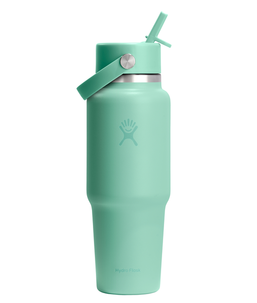 Wide Mouth Travel Bottle with Flex Straw Cap 32 (946 ml)