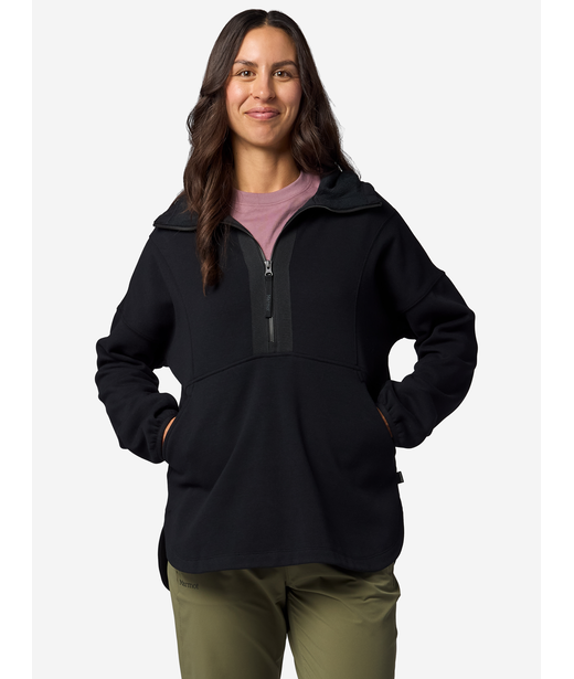 Wm's Hideaway Plush 1/2 Zip Hoody