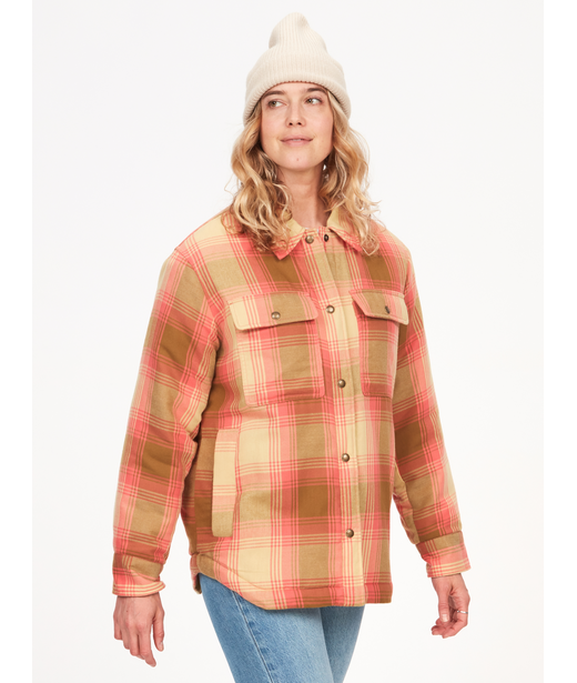 Wm's Ridgefield Sherpa Lined Flannel Jacket