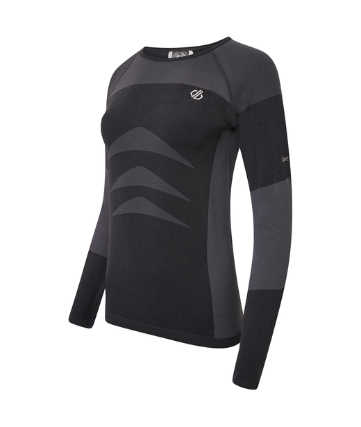 dare2b IntheZone III L/S Women black/black
